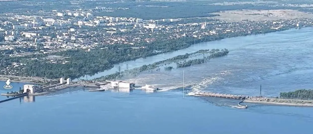 Nova Kakhovka dam