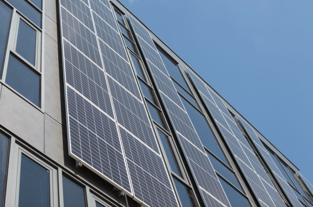 vertical solar panels